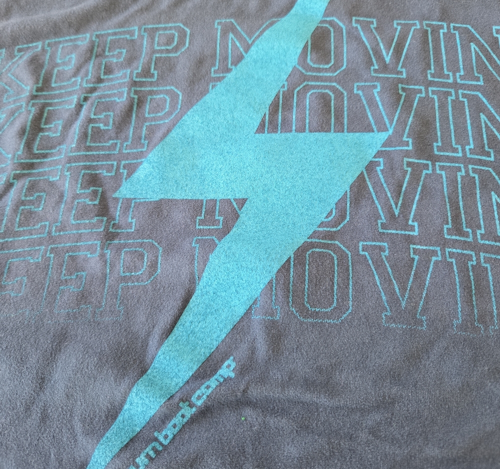 Burn Boot Camp Moving Lightning Bolt Tank Top